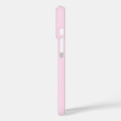 Gepersonaliseerde Roze Retro Pickleball Bloem Case-Mate iPhone Case (Achterkant / Links)