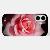 Gepersonaliseerde Roze Roze Sturdy iPhone Case (Achterkant (horizontaal))