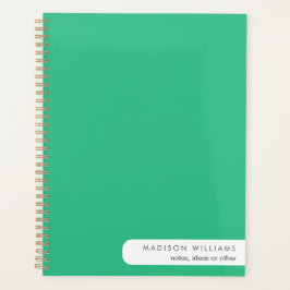 Gepersonaliseerde Roze Spiraal Notitieboek – Custo