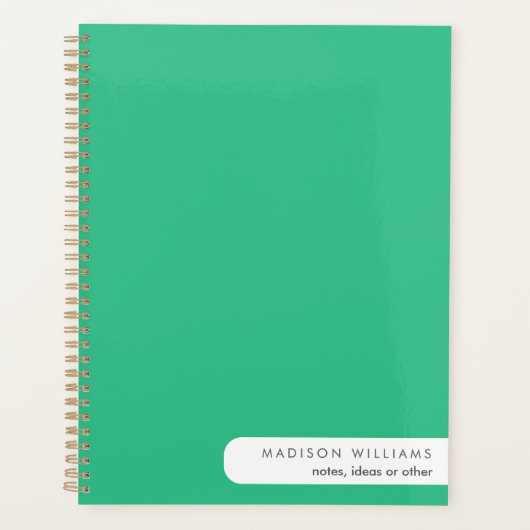 Gepersonaliseerde Roze Spiraal Notitieboek – Custo (Voorkant)