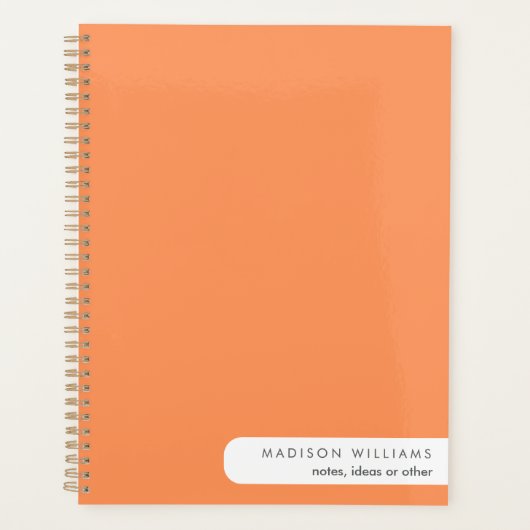 Gepersonaliseerde Roze Spiraal Notitieboek – Custo (Voorkant)