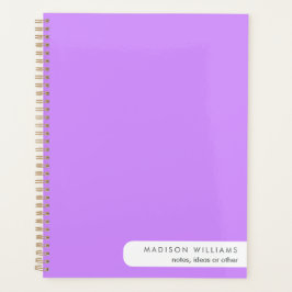 Gepersonaliseerde Roze Spiraal Notitieboek – Custo