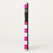 Gepersonaliseerde roze stripes Hé Prachtige Case-Mate iPhone Case (Achterkant/links)