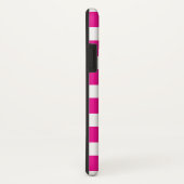 Gepersonaliseerde roze stripes Hé Prachtige Case-Mate iPhone Case (Achterkant / rechts)