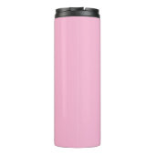 Gepersonaliseerde Roze Thermische Tumbler - Reismo Thermosbeker (Achterkant)
