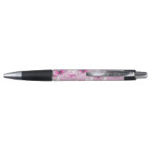 Gepersonaliseerde Roze Vlinder Cute Kawaii Pen (Achterkant)