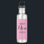 Gepersonaliseerde roze waterfles-aangepaste naam o waterfles<br><div class="desc">Blijf gehydrateerd in stijl met deze gepersonaliseerde roze waterfles. Voeg jouw naam, een favoriet citaat of een leuke boodschap toe aan creëer, een uniek en praktisch accessoire. Perfect voor de sportschool, yoga, wandelen of dagelijks gebruik, deze waterfles is een geweldig cadeau voor jezelf of voor iedereen die graag actief blijft....</div>