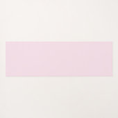Gepersonaliseerde Roze Yoga Mat - Custom Name (Achterkant (horizontaal))