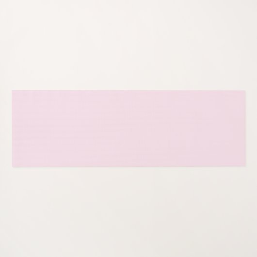 Gepersonaliseerde Roze Yoga Mat - Custom Name (Achterkant (horizontaal))