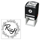 Gepersonaliseerde Rubber Stamp met Ink Pad Zelfinktende Stempel (In situ)