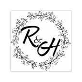 Gepersonaliseerde Rubber Stamp met Ink Pad Zelfinktende Stempel (Design)