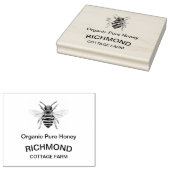 Gepersonaliseerde rubberen stempel - biologische z (Gestempeld)