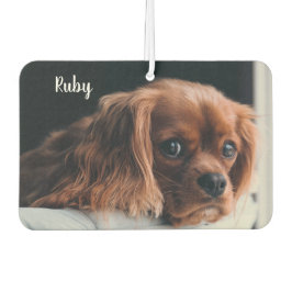 Gepersonaliseerde Ruby Cavalier King Charles Spani Luchtverfrisser