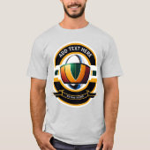 Gepersonaliseerde Rugby T-Shirt (Voorkant)