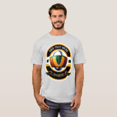Gepersonaliseerde Rugby T-Shirt (Voorkant volledig)