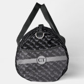 Gepersonaliseerde Rugged Elegance: Abstracte Duffl Plunjezak (Rechts)