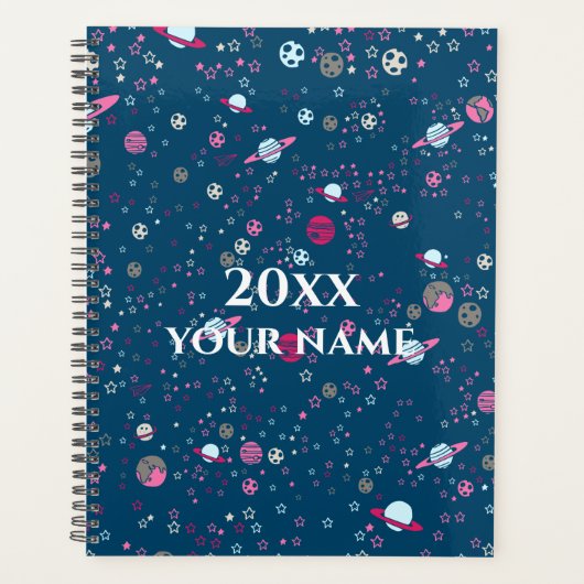Gepersonaliseerde ruimteplanner voor kinderen planner (Voorkant)
