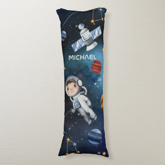 Gepersonaliseerde Ruimtevaartastronomie Lichaamskussen (Voorkant Verticaal)