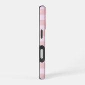 Gepersonaliseerde ruitjes Gingham iPhone 16 Hoesje (Rechterkant)
