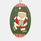 Gepersonaliseerde Runner Collectible Keramisch Ornament (Links)