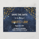 Gepersonaliseerde Rustic sparen de Briefkaarten va (Voorkant)