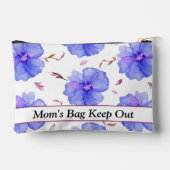 Gepersonaliseerde Rustic Wild Roos Accessoirezak Etui (Achterkant)