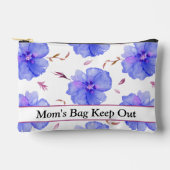 Gepersonaliseerde Rustic Wild Roos Accessoirezak Etui (Voorkant)