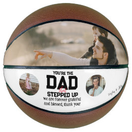 Gepersonaliseerde rustieke basketbal foto collage