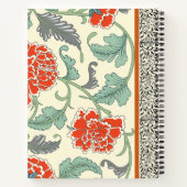 Gepersonaliseerde rustieke bloemen Grandmas kookbo Notitieboek (Achterkant)
