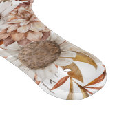 Gepersonaliseerde rustieke Boho Floral Monogram pa Snijplank (Hoek)