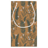 Gepersonaliseerde rustieke botanische Natuur vakan Klein Cadeauzakje (Achterkant)