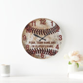 GEPERSONALISEERDE Rustieke Honkbal Cadeaus voor Te Grote Klok (Huis)