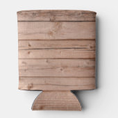 Gepersonaliseerde rustieke houten monogram Koelbox Blikjeskoeler (Achterkant)