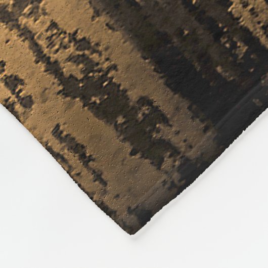 Gepersonaliseerde rustieke Huwelijkscadeaus, bruil Fleece Deken (Hoek)