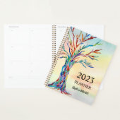 Gepersonaliseerde rustieke planner (Display)
