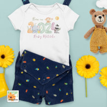 Gepersonaliseerde Safari baby cadeau geboren in 20