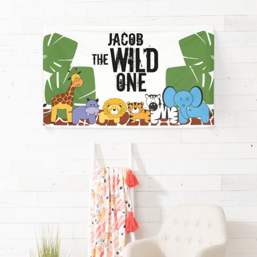 Gepersonaliseerde Safari Banner - de Wilde (Insitu)