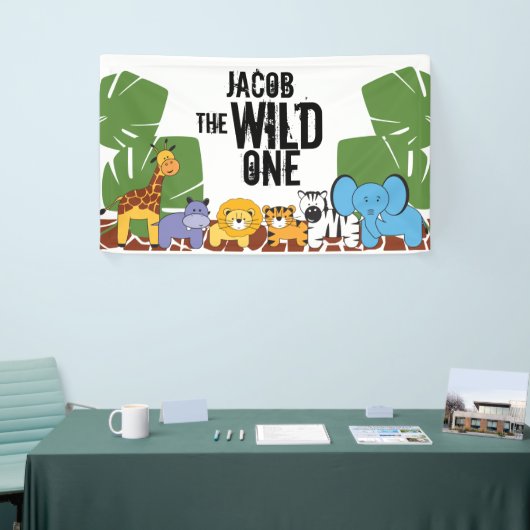 Gepersonaliseerde Safari Banner - de Wilde (Beurs)