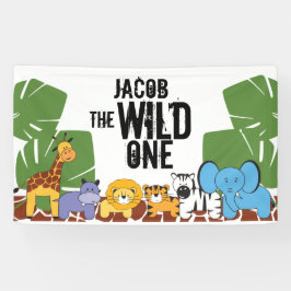 Gepersonaliseerde Safari Banner - de Wilde