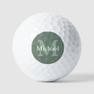 Gepersonaliseerde Sage Green Golfballen