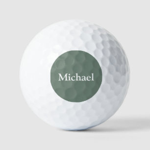 Gepersonaliseerde Sage Green Golfballen