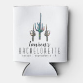 Gepersonaliseerde Saguaro Cactus Bachelorette Blikjeskoeler