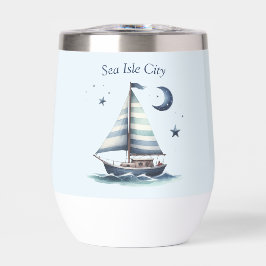 Gepersonaliseerde Sailboat Tumbler