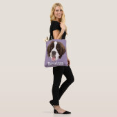 Gepersonaliseerde Saint Bernard Tote Bag (Op model)