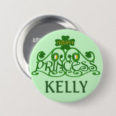 Gepersonaliseerde Saint Patrick's Day Irish Button (Voorkant /achterkant)