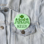 Gepersonaliseerde Saint Patrick's Day Irish Button (In situ)