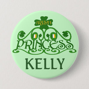 Gepersonaliseerde Saint Patrick's Day Irish Button