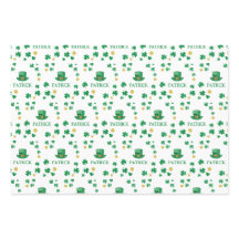 Gepersonaliseerde Saint Patricks Leprechaun Clover