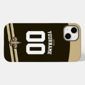 Gepersonaliseerde Saints Jersey Amerikaans Footbal Case-Mate iPhone Case (Achterkant (horizontaal))