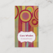 Gepersonaliseerde Samenvatting met Rood, Greens, Visitekaartje (Voorkant)